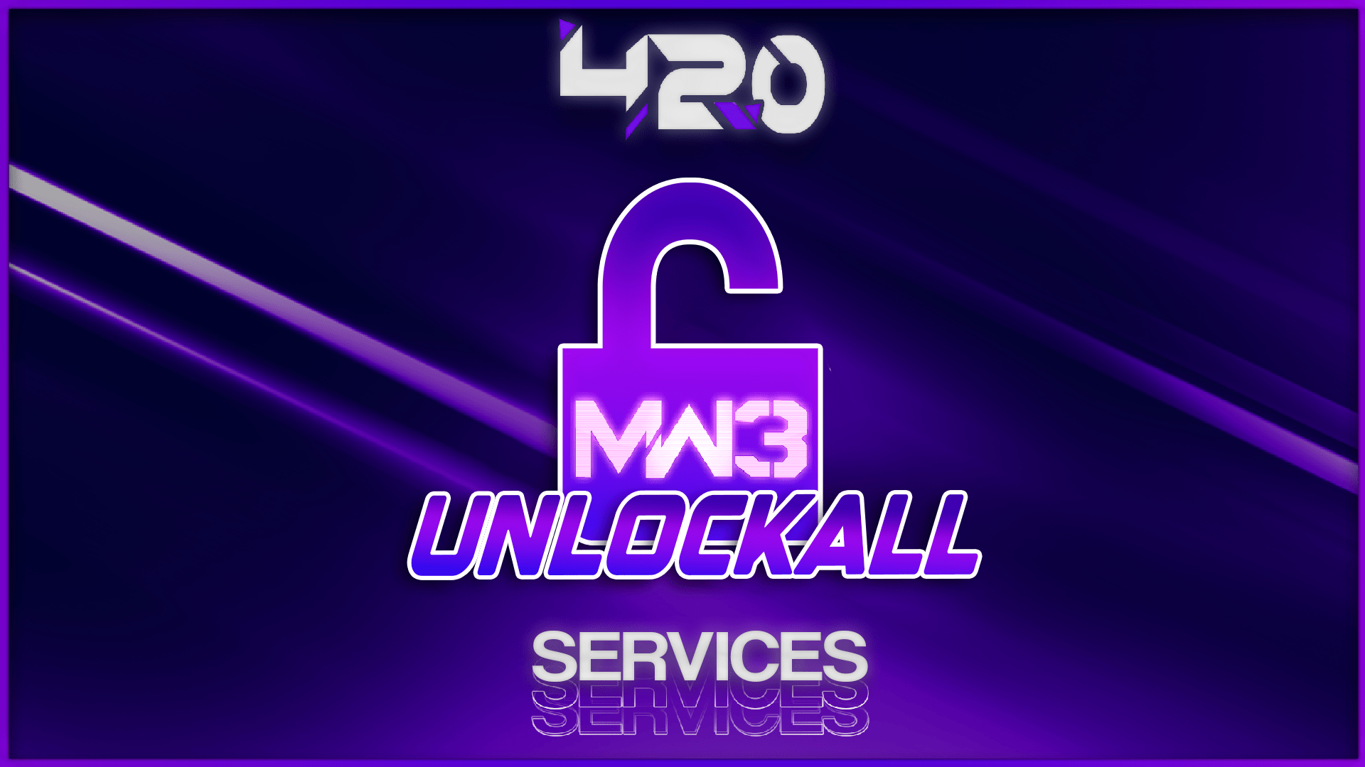 COD MWIII Unlock All - 420-Service